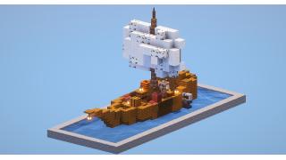 Medium Spruce Boat