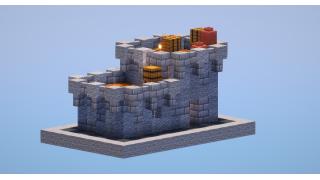 Small Minecraft Castle