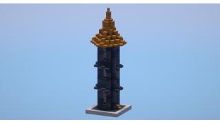 Gray Medieval Tower
