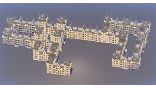 Massive Gothic Castle