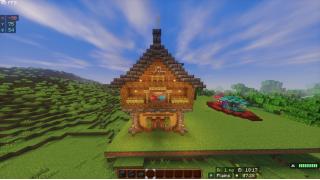 A weard starter house by me (Extremer0777)