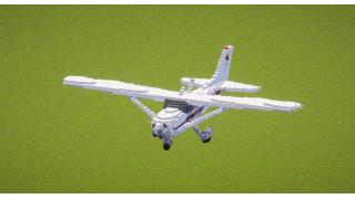 Small White Airplane