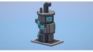 Bikini Bottom Gray House