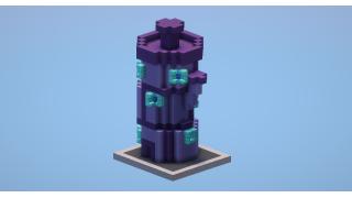 Purple Bikini Bottom House