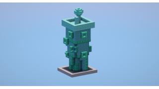 Light Blue Bikini Bottom House