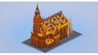 Fantasy Pizza Cathedral