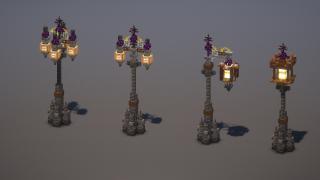 Gothic Lamps Pack