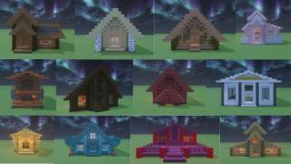 12 All-Wood Type Houses