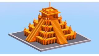 Aztec Pyramid Beacon Design