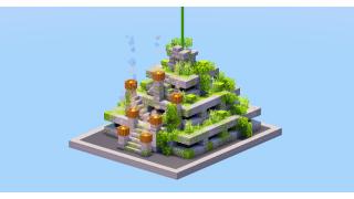 Mayan Pyramid Beacon Design