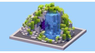 Portal Behind a Waterfall
