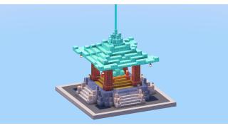 Japanese Temple Beacon Design