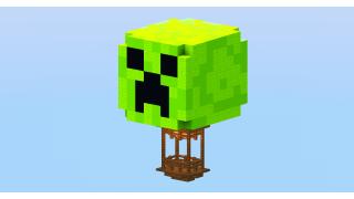 Creeper Hot Air Balloon