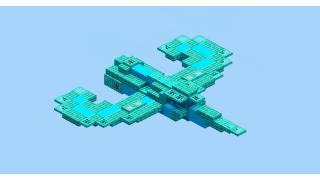 Green Spaceship