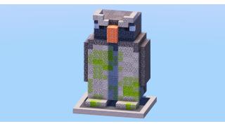 Penguin Stone Statue