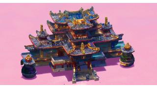Giant Asian Temple