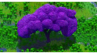 Purple Fantasy Tree