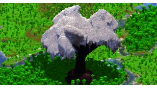 Gray Fantasy Tree
