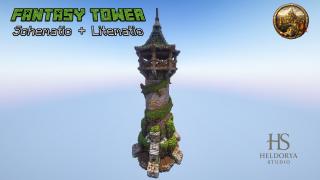 Fantasy Overgrown Tower (001)