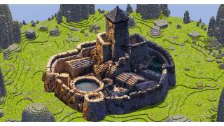 Circular Medieval Castle
