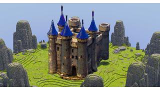 Tall Medieval Castle