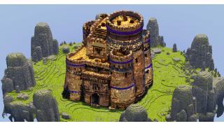 Sandstone Medieval Castle