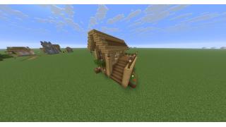 Small Wooden Survival House