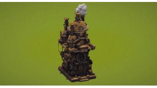 Steampunk Tower House
