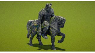 Viking Cavalry Statue