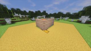Simple Iron Farm (No zombie required) | 100+ Iron/1hr