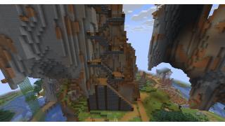 Cliff Side Stair Case