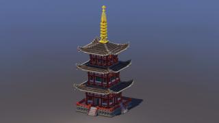 Medium Japanese Pagoda