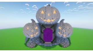 Pumpkins Nether Portal