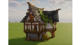 Cozy medieval house