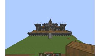 A DeepSlate Castle with Interior