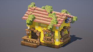 Mediterranean Yellow House