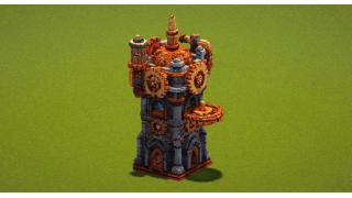 Steampunk Signle Tower