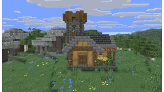 Small starter house with tower