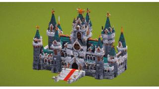 Huge Cyan Castle