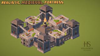 🏰 Royal Twin Crown Citadel – Dual Kingdom Medieval Castle & Arena Complex 🏰