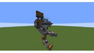 Kelp farm with shulker loader