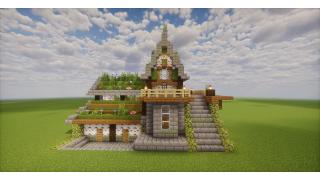 Starter Mossy Medieval House