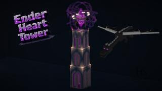 🏰 End Heart Tower – Mystical End-Themed Spire 🏰