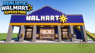 🏪Realistic Walmart Superstore 🏪 | Fully Furnished Interior + Offices (Download)