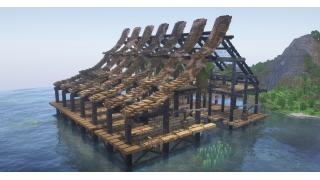 Coastal Ribbed Stilt Hall