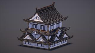 Medium Japanese Castle