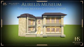 Aurelis Museum 🏛️ Elegant Modern Cultural Center