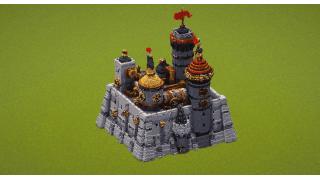 Steampunk Fortified Fortress