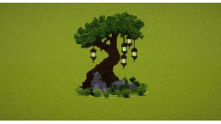 Evergreen Lantern Tree