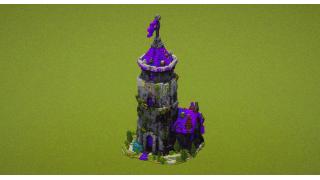 Fantasy Purple Tower